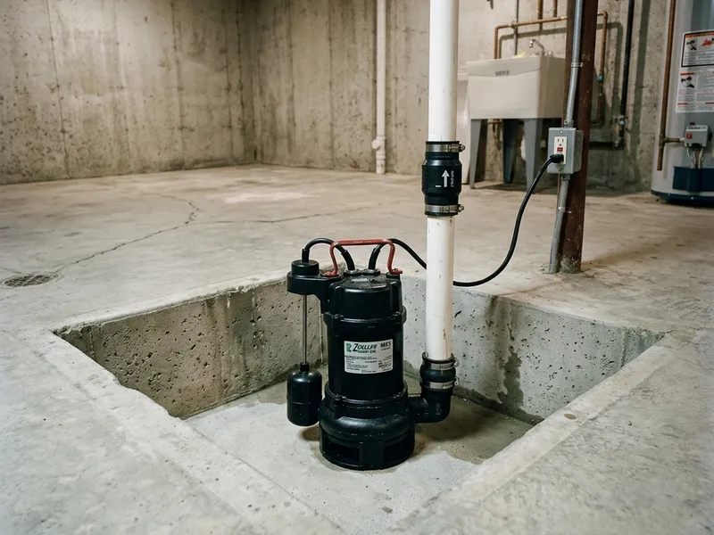 Sump Pump Installation Plumber in Moscow, IA